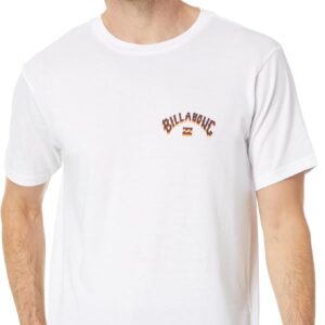 Billabong White Cotton Logo T-Shirt